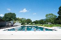 Schwimmbecken im Waldkircher Freibad.